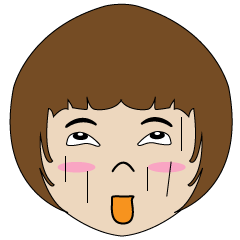 [LINEスタンプ] Poppy girl