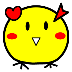 [LINEスタンプ] CHIUH-SINMS LITTLE CHICKEN IS COMING！