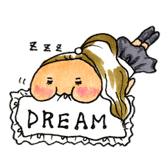 [LINEスタンプ] むにむにほっぺ