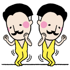 [LINEスタンプ] Mr. Deep V