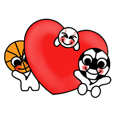 [LINEスタンプ] Bebe Kerker Baba - Love