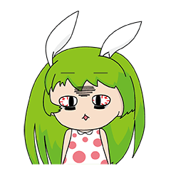 [LINEスタンプ] Nasty two