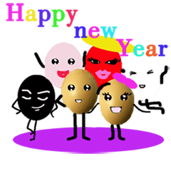 [LINEスタンプ] The Yummy Egg Family