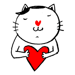 [LINEスタンプ] Lovely Meow-Meow-02