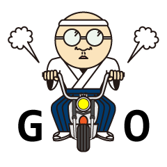 [LINEスタンプ] Wonderful "GORO" Go Go