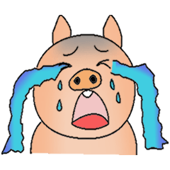 [LINEスタンプ] Buu Bie piglet