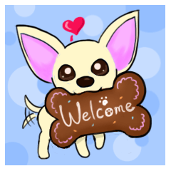 [LINEスタンプ] Sweetheart~the Big Ears Chihuahua