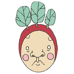 [LINEスタンプ] APPLE BOY ＆ FRIENDS