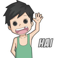 [LINEスタンプ] Joni Cungkring