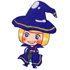 [LINEスタンプ] Novice Sorcerer