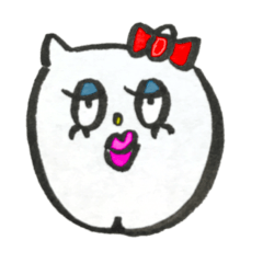 [LINEスタンプ] ねこのくま