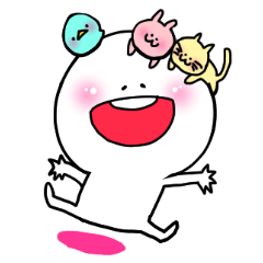 [LINEスタンプ] ポコちゃんとお友達