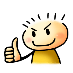 [LINEスタンプ] Seven hairs Mr.