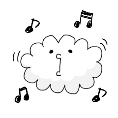 [LINEスタンプ] 雲の妖精くらうどさん