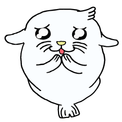 [LINEスタンプ] 可愛いあざらし