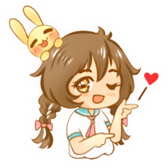 [LINEスタンプ] Little Jinny