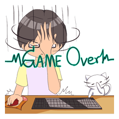 [LINEスタンプ] Ace the Mad Gamer +