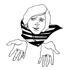 [LINEスタンプ] 気のキツイ彼女と、僕。