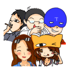 [LINEスタンプ] Heros of Taiwan No.1