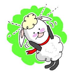 [LINEスタンプ] あいまい羊ちゃん