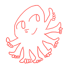 [LINEスタンプ] 八すごいタコちゃん