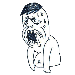 [LINEスタンプ] Unfriendly Friends