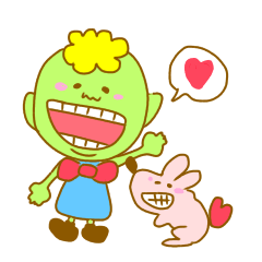 [LINEスタンプ] にぱっとくん。