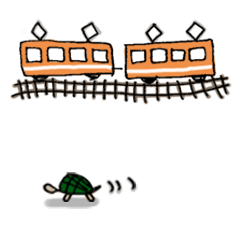 [LINEスタンプ] 時間にルーズな人の待ち合わせ