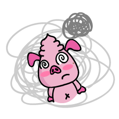 [LINEスタンプ] Lazy Pig Pop