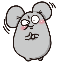 [LINEスタンプ] Pa mouse amd egg mouseの画像（メイン）