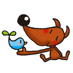 [LINEスタンプ] いつもとなりにコッキーくん