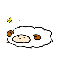 [LINEスタンプ] 羊さん