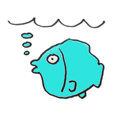 [LINEスタンプ] そのまま魚達！