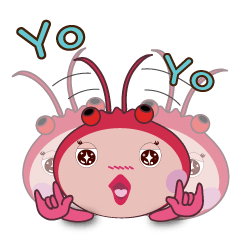 [LINEスタンプ] Miss Shrimpy's Feelings