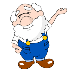 [LINEスタンプ] ふれんでぃおじさん 