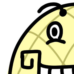 [LINEスタンプ] Smiling Pineapple Bread - MARK 