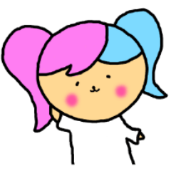 [LINEスタンプ] ついてるちゃん