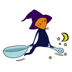 [LINEスタンプ] Witch Spoon