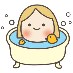 [LINEスタンプ] cute face pinky today is happy day