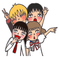 [LINEスタンプ] Our youth