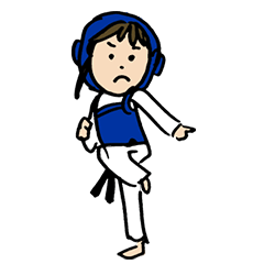 [LINEスタンプ] Let's Taekwondo~