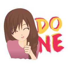 [LINEスタンプ] Be Awesome