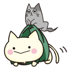 [LINEスタンプ] すけにゃん★助丸