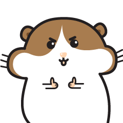 [LINEスタンプ] QQ Hamsters