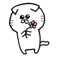 [LINEスタンプ] 猫のもなか