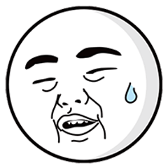 [LINEスタンプ] 白玉くん（2歳） in USA