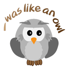 [LINEスタンプ] owl Like Like