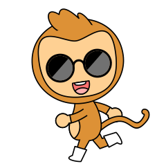 [LINEスタンプ] Mondi Monkey