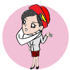 [LINEスタンプ] THAI CABIN CREWSの画像（メイン）