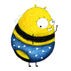 [LINEスタンプ] Tullia the Bee